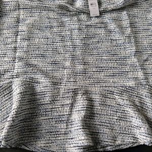 LOFT tweed shimmer skirt